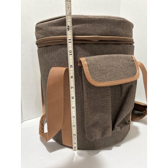 Meinl Sonic Energy crystal singing chalice bag in a brown, heavy-duty padded - Picture 7 of 8